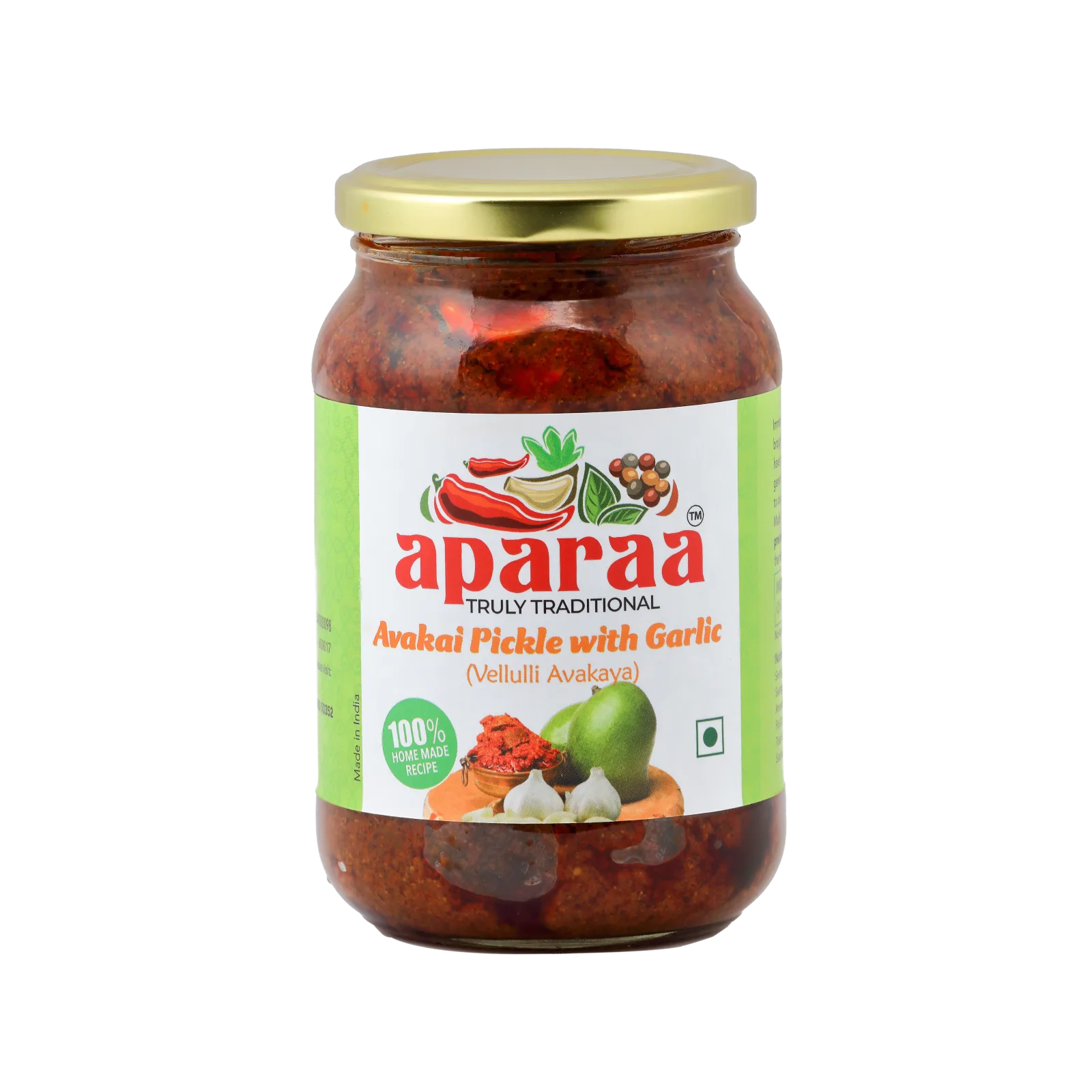 Mango Avakai Pickle-Garlic